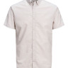 Сорочка JJESUMMER SHIRT S/S S21 STS 12163857 Crockery Jack&Jones L Білий 12163857CROCKERY