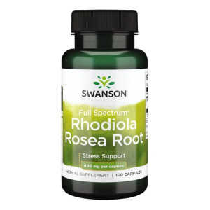Капсули Rhodiola Rosea Rood 400mg - 100caps 100-81-8839634-20