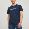 Футболка JJNEO TEE SS CREW NECK 12221946-Navy Blazer Jack&Jones L Темно-синій 12221946-NAVY BLAZER-PRIN