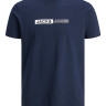 Футболка JJNEO TEE SS CREW NECK 12221946-Navy Blazer Jack&Jones L Темно-синій 12221946-NAVY BLAZER-PRIN