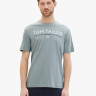 Футболка T-SHIRT WITH A LOGO PRIN 1040988-27475 Tom Tailor M Блакитний 1040988-27475