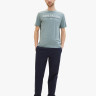 Футболка T-SHIRT WITH A LOGO PRIN 1040988-27475 Tom Tailor M Блакитний 1040988-27475