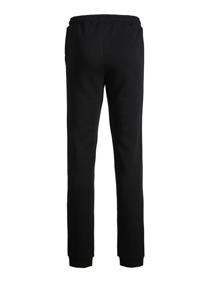 Штани JPSTGORDON JJNEWSOFT SWEAT PANT NOOS JNR 12179798-Black Jack&Jones 128 Чорний 12179798-BLACK