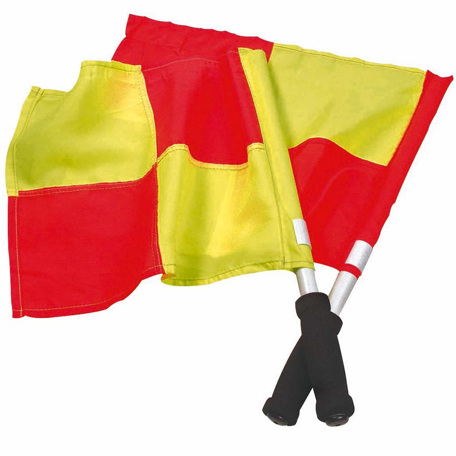 Прапорці арбітра SELECT Lineman's flag amateur (213) червон/жовтий 7490600353