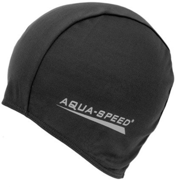 Шапочка для плавання Aqua Speed POLYESTER CAP 5762 чорний Уні OSFM 091-07