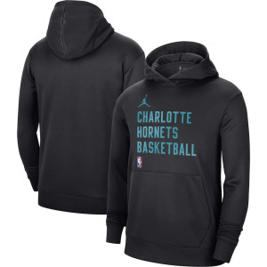 Кофта чоловіча Jordan Brand Black Charlotte Hornets (FB3690-010) FB3690-010