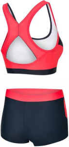 Купальник роздільний для жінок Aqua Speed FIONA 5669 червоний, чорний Жін 34 348-36
