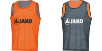 Манішка двостороння дитяча Jako Reverse помаранчевий, сірий Діт 50х40см 2618-19