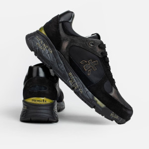 Кросівки чоловічі Premiata Mase Black/Brown VAR.5013