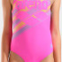 Купальник закритий для дівчат Arena LINES SWIMSUIT SWIM PRO BACK L рожевий, бірюзовий 116 см 003550-980