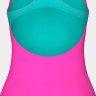 Купальник закритий для дівчат Arena LINES SWIMSUIT SWIM PRO BACK L рожевий, бірюзовий 116 см 003550-980