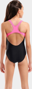 Купальник закритий для дівчат Arena SUNRISE SWIMSUIT SWIM PRO BACK чорний, бірюзовий, рожевий 116 см 010762-590