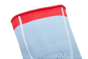 Фіксатор коліна Reebok Speedwick Knee Support білий, червоний Уні M RRSU-14324