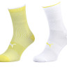 Шкарпетки Puma SOCK CLASSIC 2P WOMEN жовтий, білий Уні 35-38 103003001-013