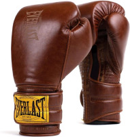 Рукавиці боксерські Everlast 1910 CLASSIC TRAINING GLOVE коричневий Уні 14 унцій P00002502
