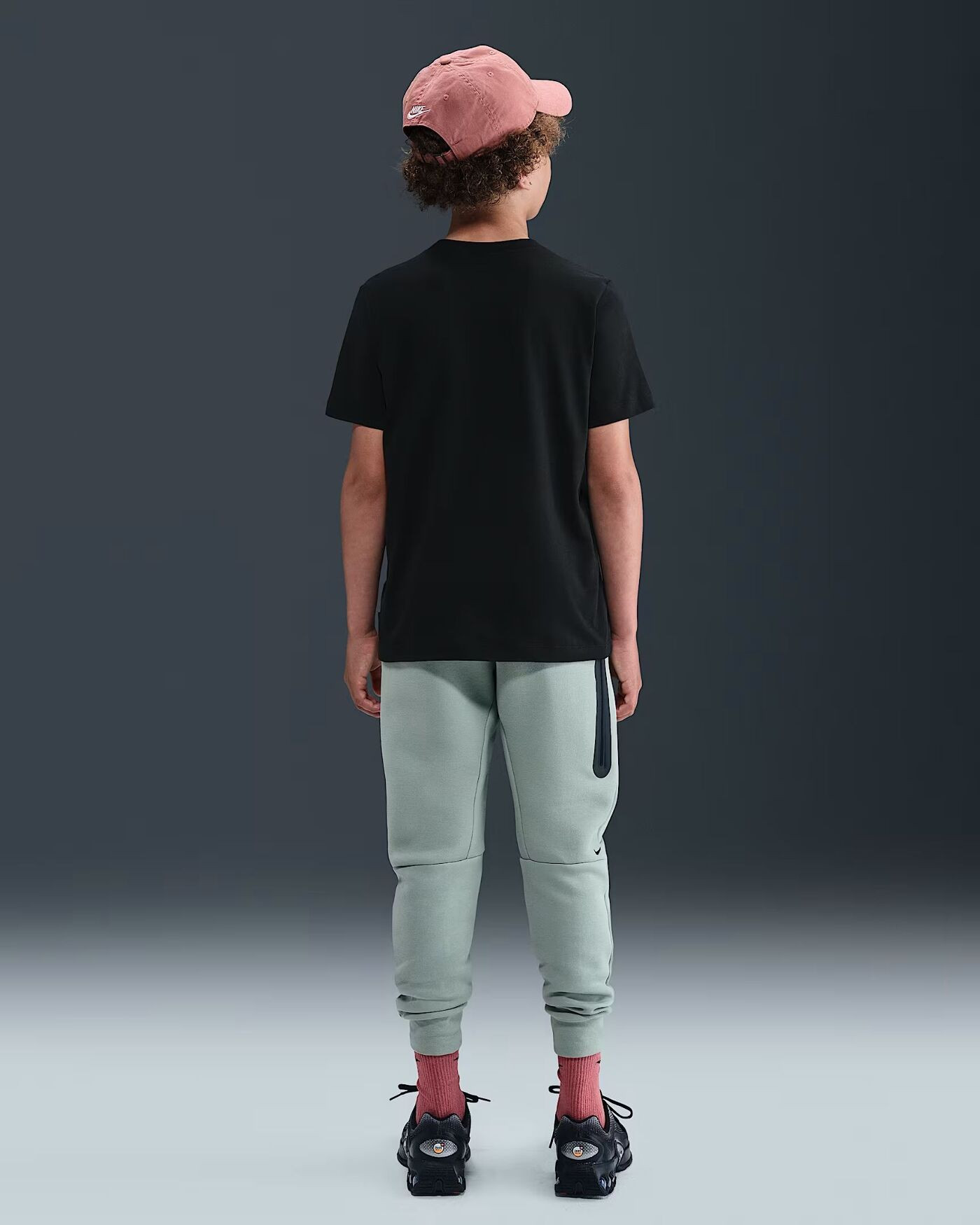 Футболка дитяча Nike Air Older Kids T-Shirt Black HV5191-010