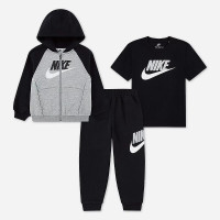 Костюм спортивний NIKE KIDS NKN COLOR BLOCKED HBR JOGGER S 86N341-023