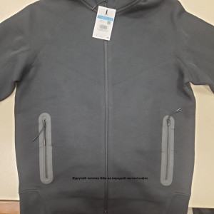 Толстовка Nike M TCH FLC FZ WR HOODIE (Клас А) FB7921-010-R