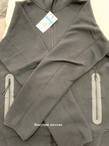 Толстовка Nike M TCH FLC FZ WR HOODIE (Клас А) FB7921-010-R