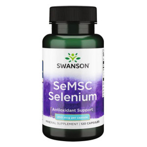 Капсули SeMSC Selenium 200mcg - 120caps 100-99-7857548-20