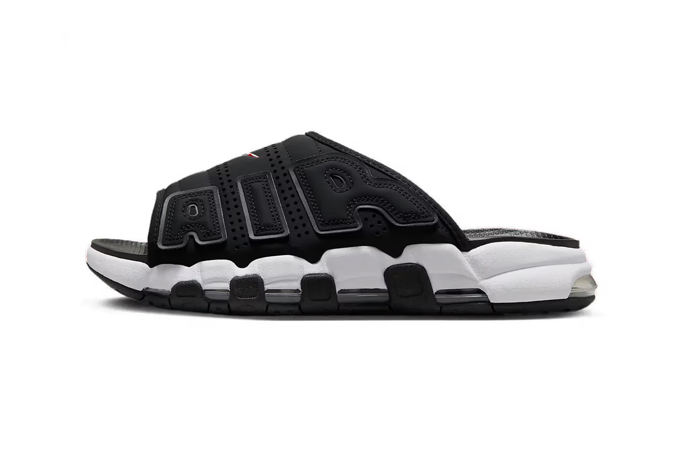 Тапочки МУЖСКИЕ NIKE AIR MORE UPTEMPO SLIDES BLACK FJ2708-001