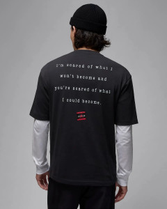 Футболка Jordan Men's Crew-Neck T-Shirt HQ2666-045