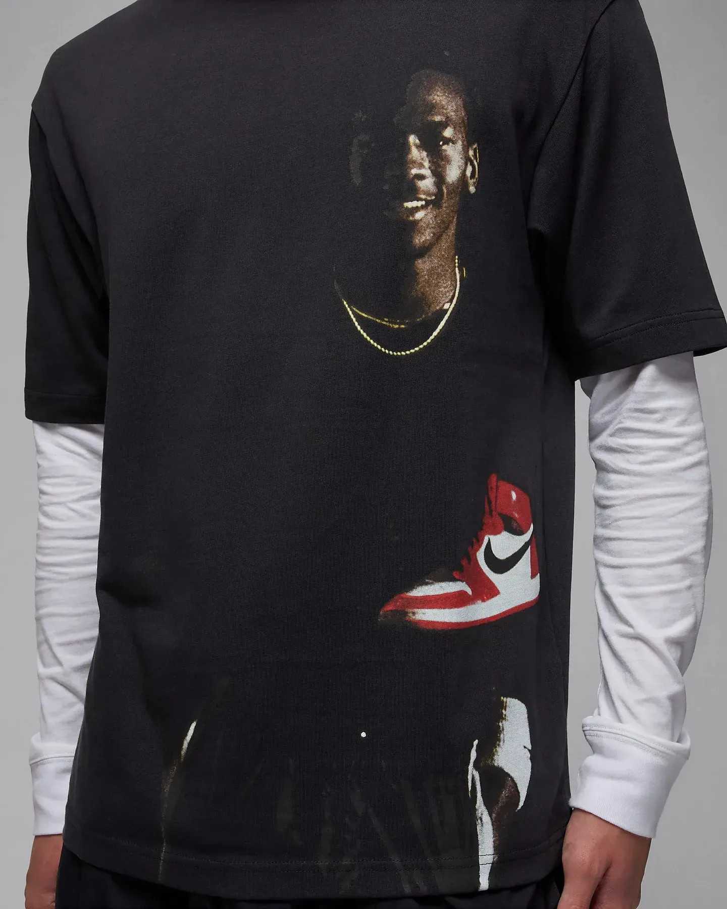 Футболка Jordan Men's Crew-Neck T-Shirt HQ2666-045