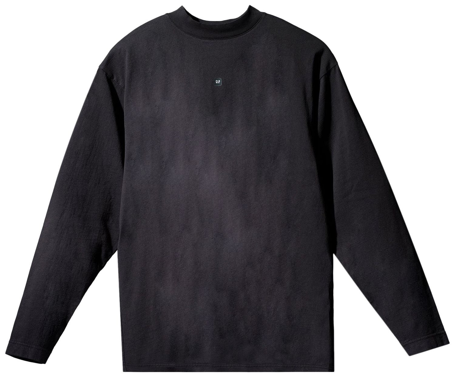Лонгслів Yeezy Gap Engineered by Balenciaga Logo Long-Sleeve Tee Black 4714530020000