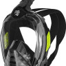 Маска для плавання Aqua Speed VEIFA ZX 9857 чорний, жовтий S/M (554-38) 554-38