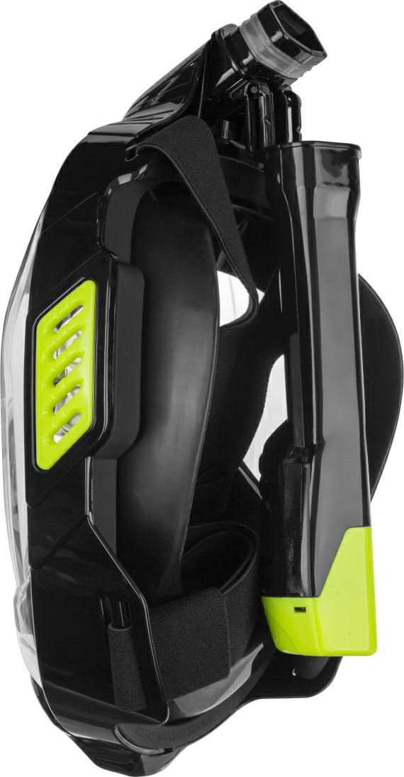 Маска для плавання Aqua Speed VEIFA ZX 9857 чорний, жовтий S/M (554-38) 554-38