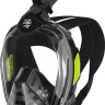 Маска для плавання Aqua Speed VEIFA ZX 9857 чорний, жовтий S/M (554-38) 554-38