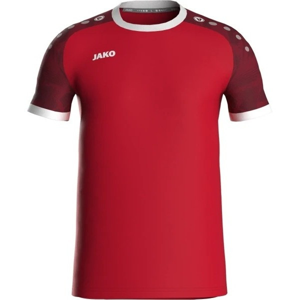 Футболка джерсі Jako ICONIC S/S червоно-біла 4224-113, Цвет Красный, Размер (Европа) - 140cm 4224-113