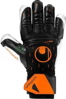Рукавиці воротарські Uhlsport SPEED CONTACT SOFT PRO чорно-біло-жовтогарячі 1011268 01 1011268-01