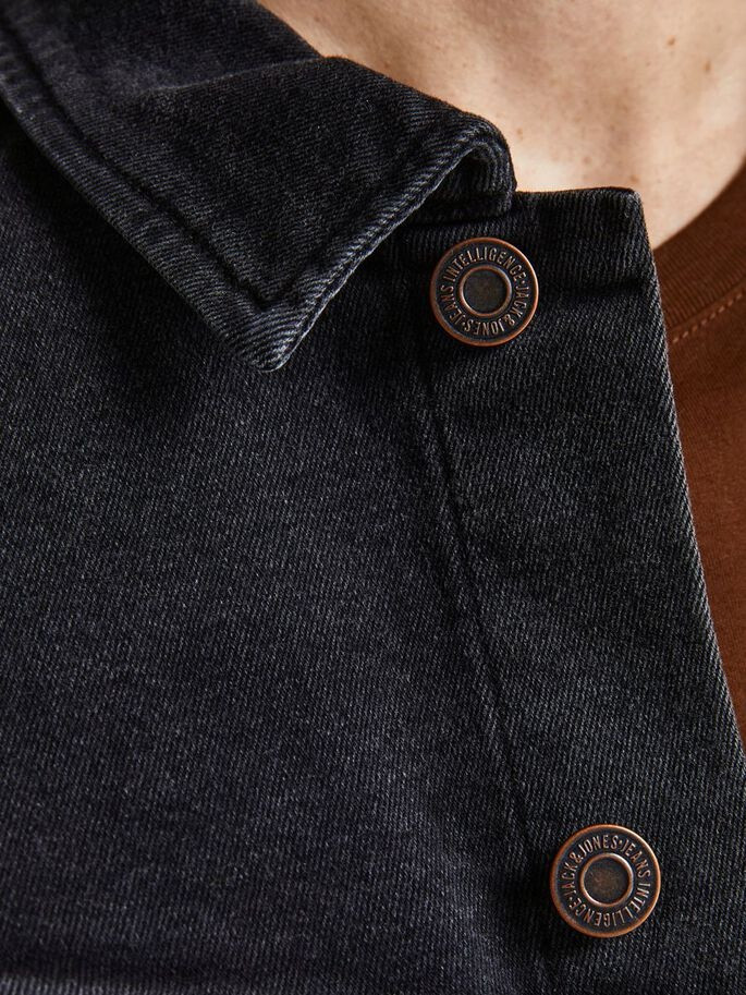 Куртка джинсова JJIALVIN JJJACKET AGI 015 NOOS 12168696-Black Denim Jack&Jones L Чорний 12168696-Black Denim