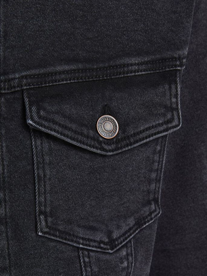 Куртка джинсова JJIALVIN JJJACKET AGI 015 NOOS 12168696-Black Denim Jack&Jones L Чорний 12168696-Black Denim