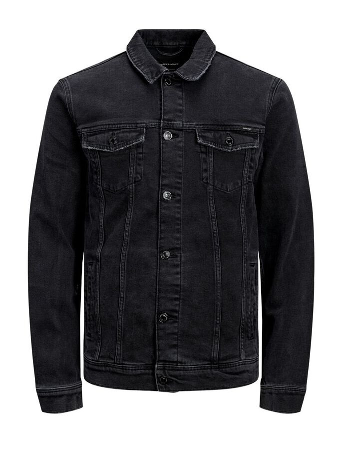 Куртка джинсова JJIALVIN JJJACKET AGI 015 NOOS 12168696-Black Denim Jack&Jones L Чорний 12168696-Black Denim