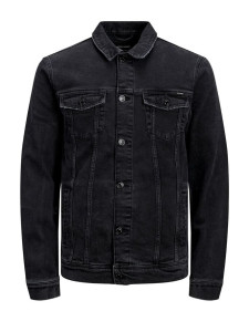 Куртка джинсова JJIALVIN JJJACKET AGI 015 NOOS 12168696-Black Denim Jack&Jones L Чорний 12168696-BLACK DENIM