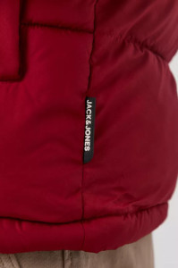 Куртка JJPAUL PUFFER HOOD 12189972-Red Dahlia Jack&Jones L Червоний 12189972-RED DAHLIA-DETAI