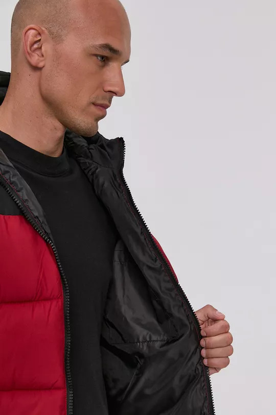 Куртка JJPAUL PUFFER HOOD 12189972-Red Dahlia Jack&Jones L Червоний 12189972-Red Dahlia-Detai