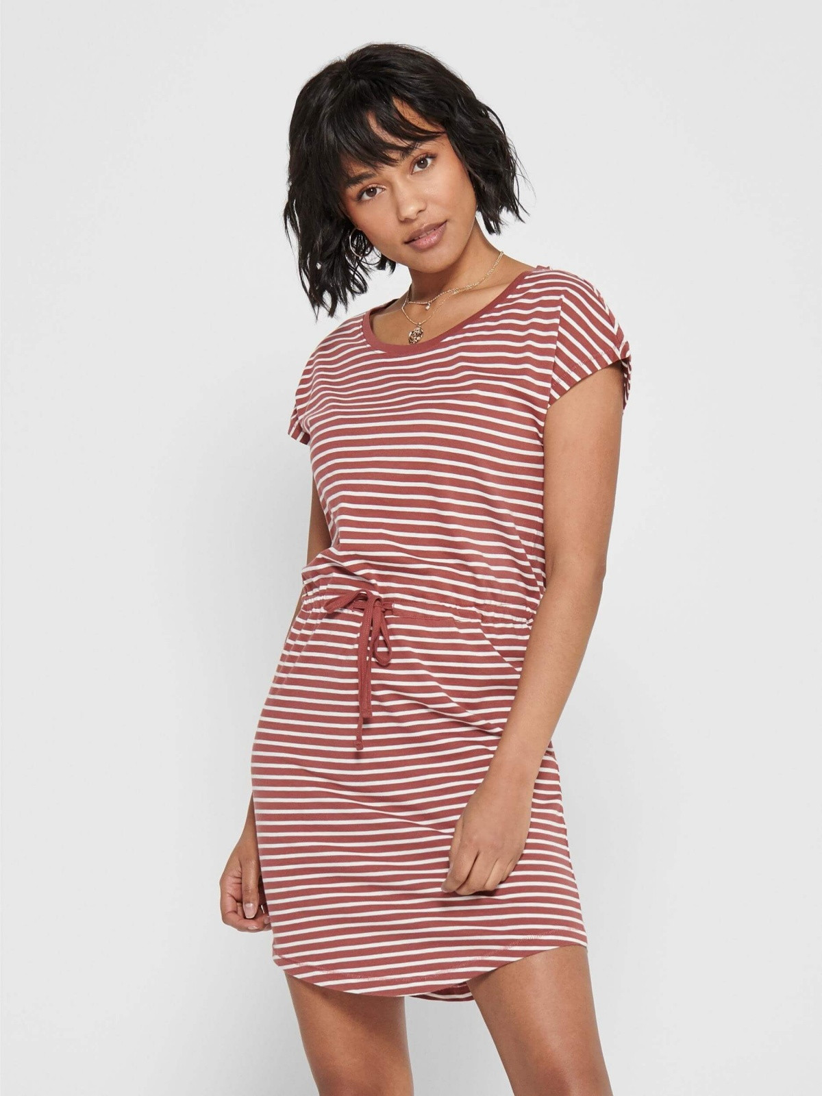Сукня ONLMAY LIFE S/S DRESS NOOS 15153021 Apple Butter ONLY M Червоний 15153021AppleButter