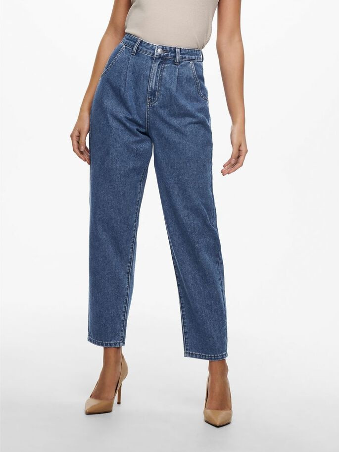 Джинси ONLLIVA SLOUCHY HW JEANS DNM MAE 15228277 Medium Blue Denim ONLY L/32 Синій 15228277MediumBlueDen