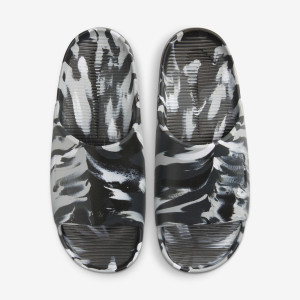 Тапочки чоловічі Nike Calm Se Slide Black/Light Blue FV5637-001