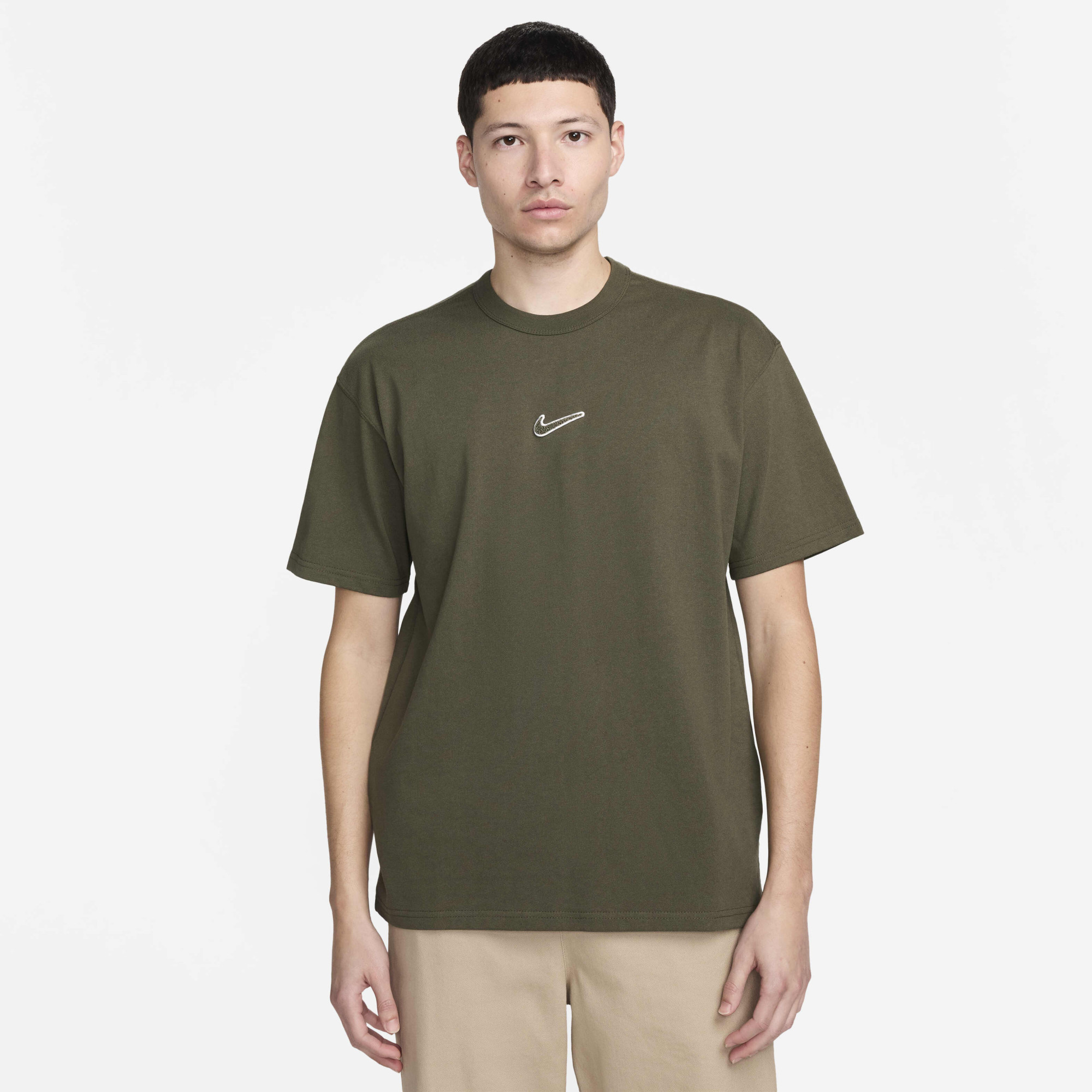 Футболка чоловіча Nike Nsw Tee Prem Essntl Open Olive FV7726-325