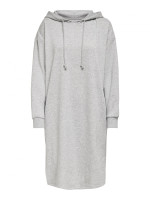 Сукня PGSWEET L/S HOODIE DRESS SWT 15236975 Light Grey Melange ONLY L Сірий 15236975LightGreyMela