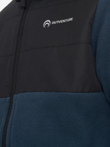 Джемпер флісовий для хлопчиків 124498OUT-MB Outventure 134-140 Темно-синій 124498OUT-MB