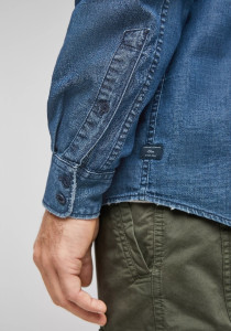 Сорочка 13.1Q1.21.8342-56Y4 s.Oliver L Синій 13.1Q1.21.8342-56Y4