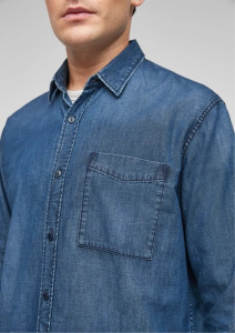 Сорочка 13.1Q1.21.8342-56Y4 s.Oliver L Синій 13.1Q1.21.8342-56Y4