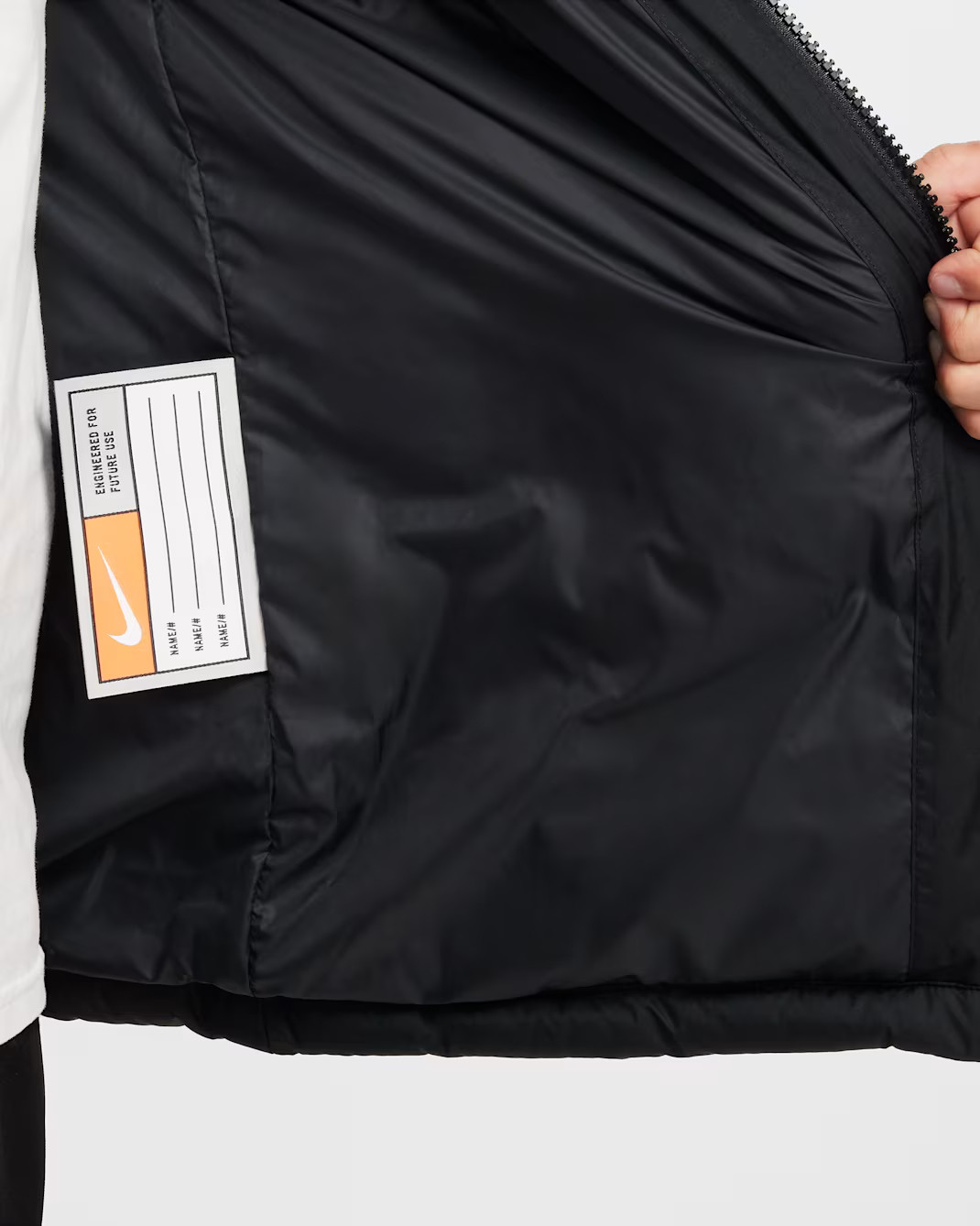 Пуховик дитячий Nike Sportswear Lfc Black FQ3424-010