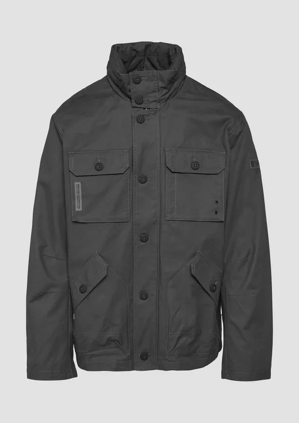 Куртка Utility-style jacket with a hood 2161159.9581 s.Oliver L Темно-сірий 2161159.9581