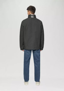 Куртка Utility-style jacket with a hood 2161159.9581 s.Oliver L Темно-сірий 2161159.9581